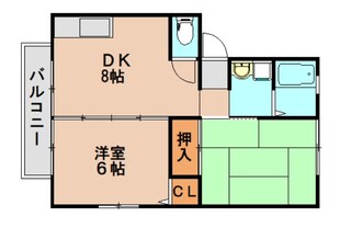 ヴェルディ松木の物件間取画像